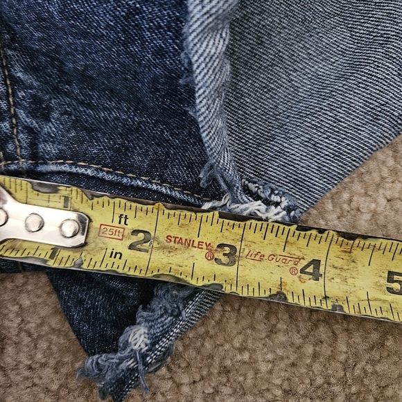 KanCan Denim Shorts Distressed High-Waisted 11/29 - Picture 5 of 6